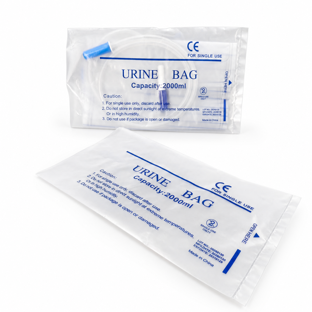 Medical PE bags for urine bag packaging